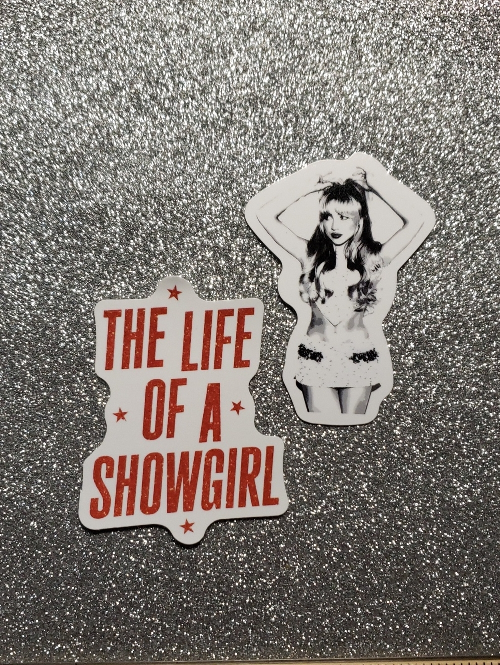 10/$10 Taylor Swift SHOWGIRL Waterproof Sticker